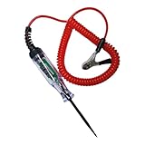 Opdestn Prüfleuchte Für Kraftfahrzeuge | Spannungstestgerät Mit LED Digitalanzeige Für 5V Bis 90V - Kfz Elektroprüfer - Für Anhänger Wohnmobile Lkw Und Pkw