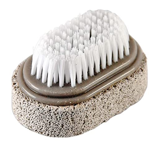Tiny Deal 1 Pumice Stone And Brush For Feet, Foot File, Dead Skin Callus Remover, Pedicure Tool, Bathroom Accessories-2 ¾" L X 1 ¾" W-image-37