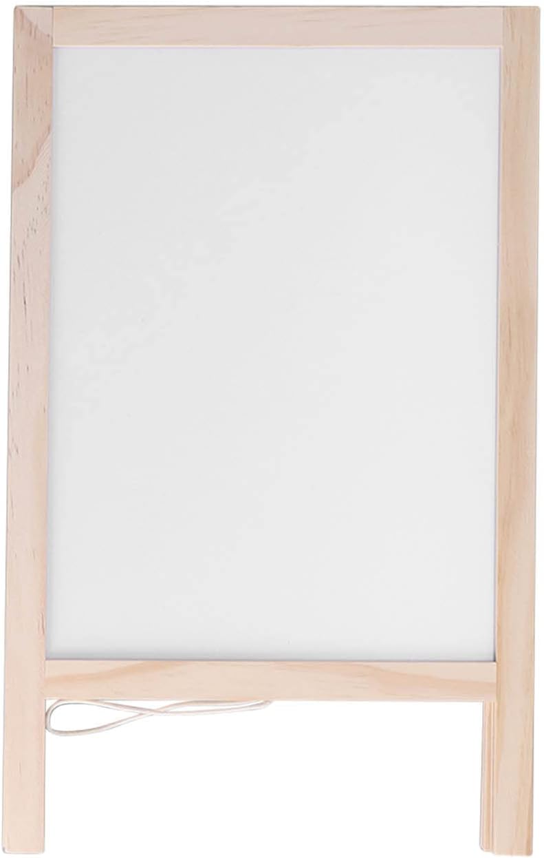 LICAEVEY Kids Double Sided Wooden Easel for Art with Large Painting Space, Educational Toddler Easel for Home, Poplar Structure, Suitable for Kids Ages 3 and Up