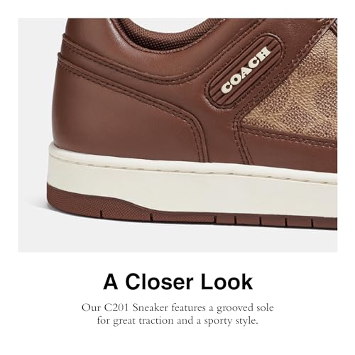 Coach Men's C201 Signature Sneaker4