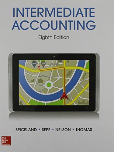 Intermediate Accounting by J. David Spiceland (2015-01-01)