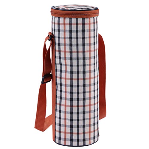 Leberna Wine Cooler Bag Insulated Bottle Carrier Bag for Picnic,Travel,Beach Yellow 2L