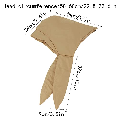 Sombrero de invierno cálido con capucha y bufanda impermeable para esquí 4