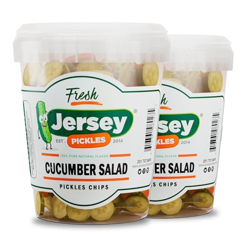 Jersey Pickles - Cucumber Salad - Fresh, Keto-Friendly, and Perfect