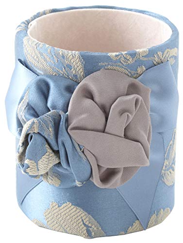 ロイヤルアーデン ペンホルダー アクアフラワー クラシックブルー 8.5×8.5×10.5cm 76255