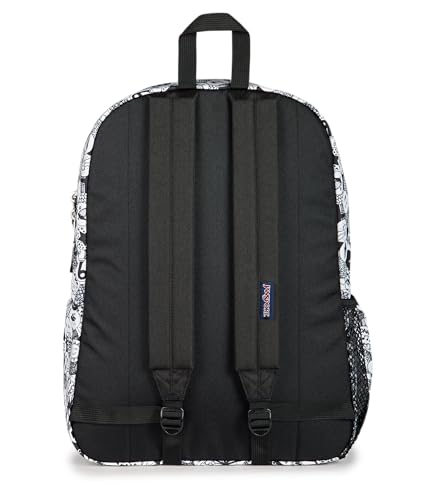 Image of JanSport Cross Town Backpack - Simple Bag for Everyone with 1 Main Compartment, Front Utility Pocket - Premium Class Accessories - Doodle Dots