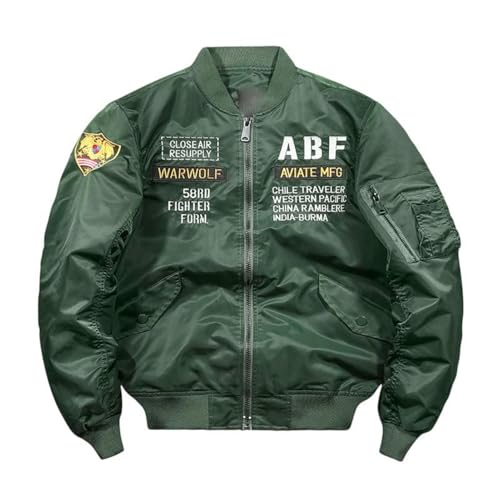 Veste de baseball brodée MA1 pour un look moderne sans effort