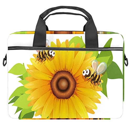 Funda protectora de portátil de 13.3 pulgadas con correa crossbody absorbe impactos