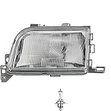Osram Original Line H4 Scheinwerfer links H4 für Clio I B/C57_ 5/357_ inkl. Osram Lampen mit Lampenträger