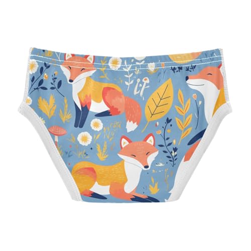 KLL Safari Animals Fox Little Boys Soft Underwear Cute Children Undies2