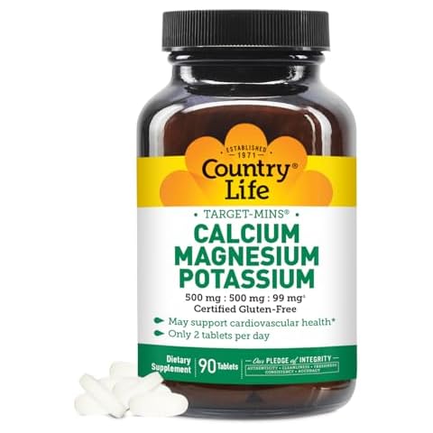 Country Life Target-Mins Calcium Magnesium Potassium Tablets Cover