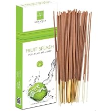 SOUL STICKS Premium Incense Sticks 90g Pack Long-Lasting, 9 Inch Incense Sticks for Home & Energy Cleansing, Meditation, Positive Vibes, Yoga & Relaxation Fruit Splash