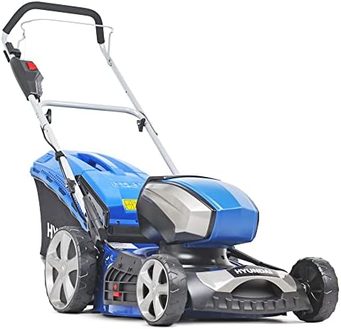 Hyundai 18"/45cm Cordless 80v Lithium-Ion Battery Lawnmower with Battery and Charger, 3 Year Warranty