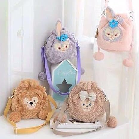 Amazon ダッフィー シェリーメイ ジェラトーニ ステラルー オルメル ぬいぐるみ ショルダーバッグ ポシェット ポーチ バッグ バック 鞄 かばん アニメ 萌えグッズ 通販