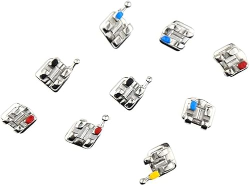 Miniatura 4 de 3 Kits(60) Ortodoncia MIM Ortodoncia Roth Mini 022 con ganchos 345 (Roth 022" Hook345)