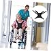 PERSELOSO Elderly Wheelchair Vest Safety Belt Back Support Non-Slip Straps Wheelchair Accessories Fall Prevention