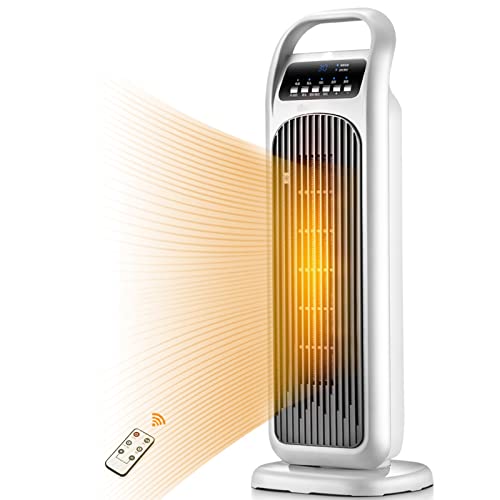 Ceramic Fan Heater, Silent, Vertical, Termoventilatore a ris