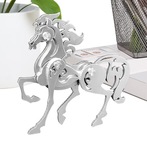 Horse Puzzle Kids - DIY Interactive Stainless Steel - Stainless