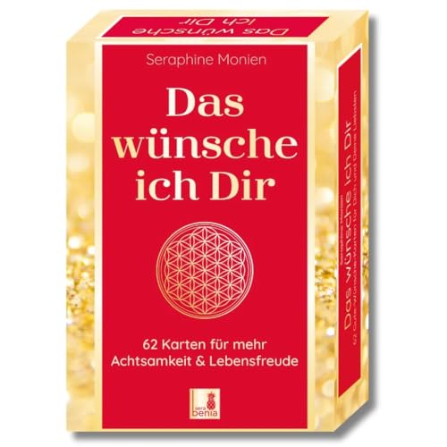Das wünsche ich Dir | 62 Achtsamkeitskarten | Lebensweisheiten, Coaching & Empowerment | schöne Geschenkidee