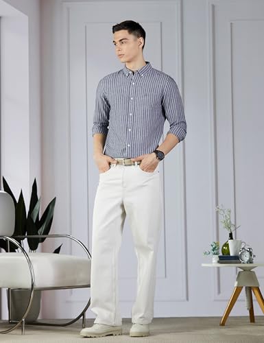 Image of United Colors of Benetton Men's Cotton Slim Fit Shirt