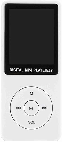 Miniatura 5 de Music Player with Speaker, 1.8in Screen Plug in Rechargeable Digital Audio Player Portable 32GB MP4 Player for Entertainment Learning (White)