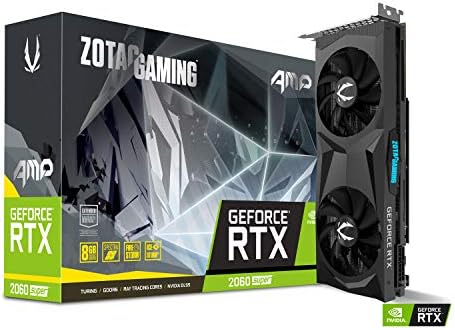 Amazon Com Zotac Gaming Geforce Rtx 60 Super Amp 8gb Gddr6 256 Bit 14gbps Gaming Graphics Card Icestorm 2 0 Strong Overclock Spectra Lighting Zt T610d 10p Electronics
