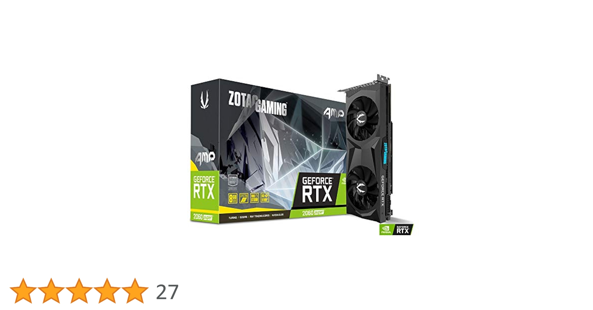 グラフィックボード・グラボ・ビデオカード Zotac RTX 2060 Super ZOTAC GAMING GeForce RTX 2060 SUPER AMP | ZOTAC NVIDIA