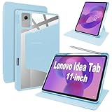 [Support multi-angles] L'étui de la tablette peut être tourné à 360°, l'écran horizontal et vertical dans deux positions debout, réglage d'angle multiple, facile à regarder et à lire à partir de plusieurs angles, libérant vos mains.