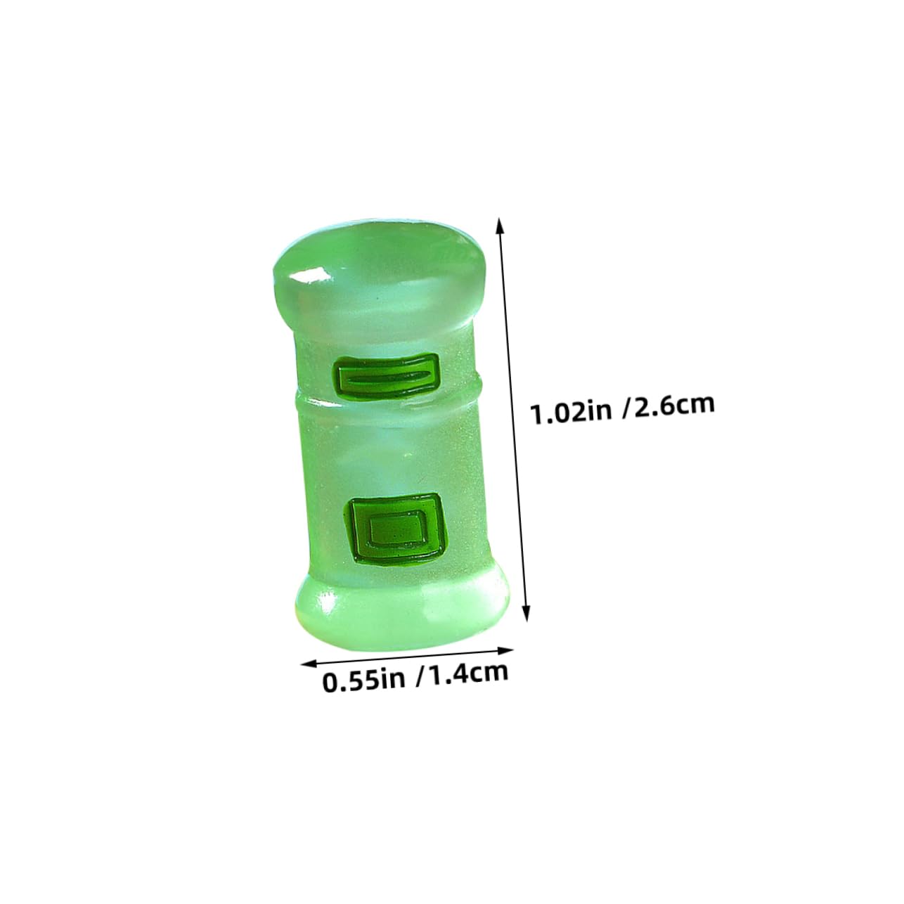 Yardenfun Mailbox Adornment 12pcs Miniature Mailbox Figurines for DIY Fairy Garden Decoration