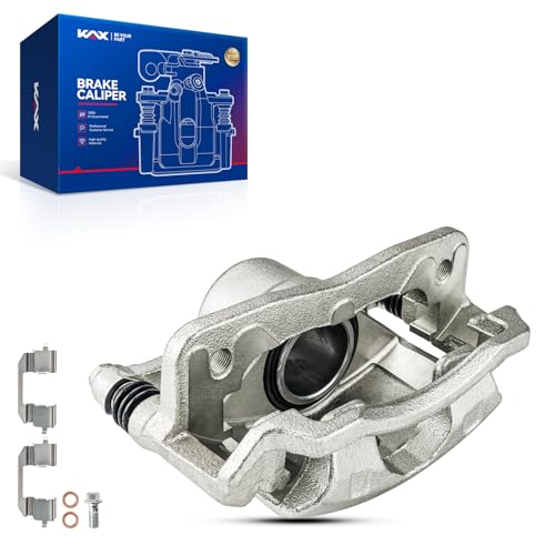 Image of KAX Disc Brake Caliper Assembly Fit for Honda Civic 1996-2000 1.6L, 2006-2011 1.8L, Insight 2010-2014(Front Left Driver Side), Civic 2001-2005 1.7L, 2002-2003 2.0L(Front Right Passenge Side)