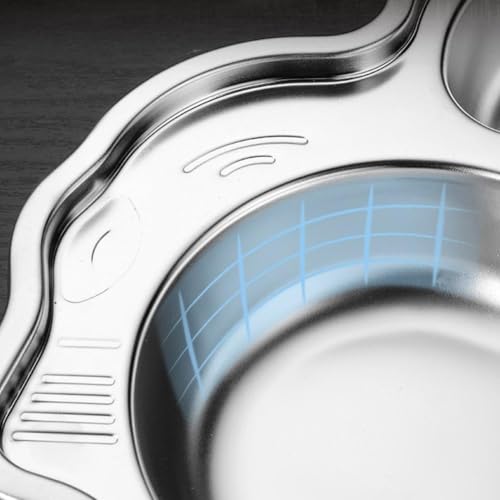 Image of Happy Hues Stainless Steel Divided Meal Plate Tray-3 Compartments Dinner Dish for Baby (Paw)