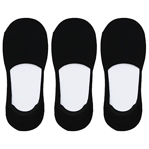 Image of Women's Rayon from Bamboo Fiber No Show Thin with Thick Comfort Sole Socks - 3 pairs