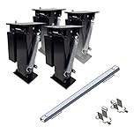 Autolift System, Set mit 4 Hubstützen bis 5t, inkl. Adaptersatz passend für Ducato X244, Stützen vollauto. Steuerung Wohnwagen Caravan