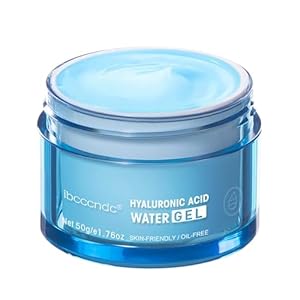 Hydro Boost Hyaluronic Acid Moisturizing Water Gel, Face Moisturizer for Oil Skin, Lightweight and Long lasting Moisturizer-1.76Oz (blue)