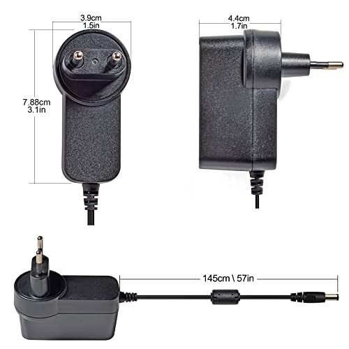 HYS Universal Ladegerät, Ausgang DC 12V 1A, Funkgeräte Ladegeräte Compatible with Baofeng Motorola Walkie-Talkie