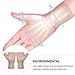 Carpal Tunnel Gloves Wrist Thumb Support Sleeve Gloves Fingerless Wrist Hand Wrap for Hand and Osteoarthritis Joint M Wrist Rest