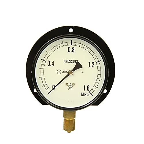 右下精器 汎用圧力計B100・G3/8 S-42・1.6MPA