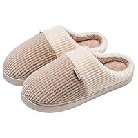 Generisch Hausschuhe Damen Winter Wärme Pantoffeln Antirutsch Bequeme Outdoor/Indoor Hausschuhe Winter Hauspantoffeln Flauschige Hausschlappen Antirutsch Bequeme Slippers