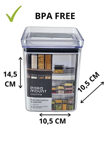 KIT LUMINI 7 PEÇAS QUADRADAS