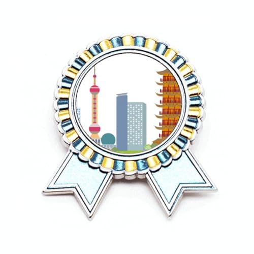 Broche tour de télévision Chine M métal pour personnaliser