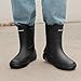 Rain Boots for Men, Waterproof Rubber Boots Superior Durable Garden Boots Non-Slip Muck Boots, Platform Fishing Boots for Outdoor Comfort Work Boots