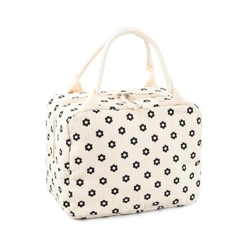 Luxvara Borsa Termica Porta Pranzo, 7L Pieghevole Pranzo al Sacco Termico, Borsa Termica per Lavoro, Scuola, Picnic Viaggi y Spiaggia