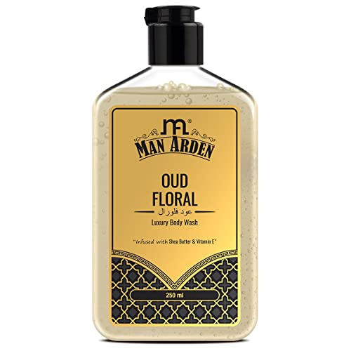 Man Arden Oud Floral Luxury Body Wash Infused With Shea Butter & Vitamin E, 250ml