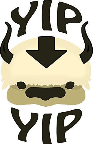 MR3Graphics Magnet YIP YIP Appa! Magnetic Car Sticker Decal Bumper Magnet Vinyl 5"