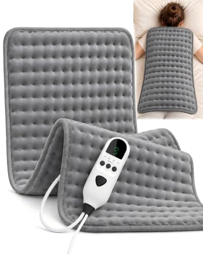 Netraty Large Heating Pad for Back 17x33 with 9 Heat Settings & 4 Timers