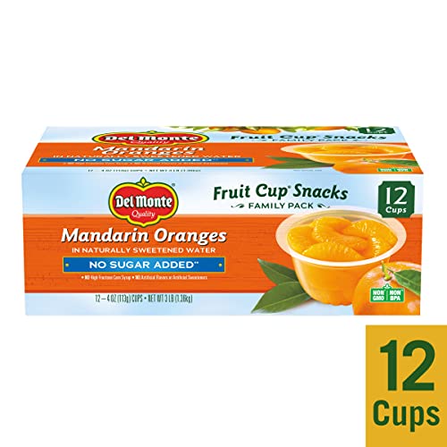 Del Monte, Mandarin Oranges No Sugar Add, 4 Ounce (Pack Of 12) #TOP1