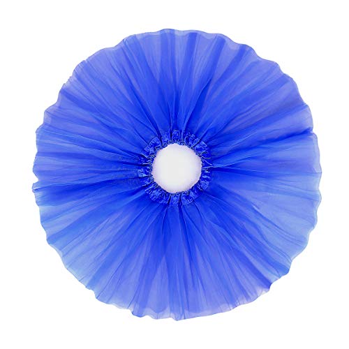 Belababy Girl Skirts 3 Layers Organza Baby Tutu, Royal Blue 3-12 #TOP1