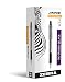 Zebra Jimnie Gel Stick Roller Ball Pen, Medium Point, 0.7mm, Smoked Barrel, Black Ink, 12-Pack (44110)