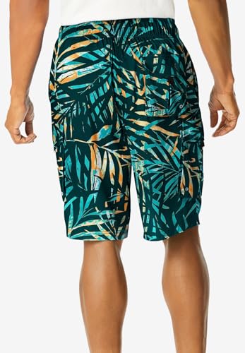 KingSize Men's Big & Tall 8" Flex Cargo Swim Trunks2
