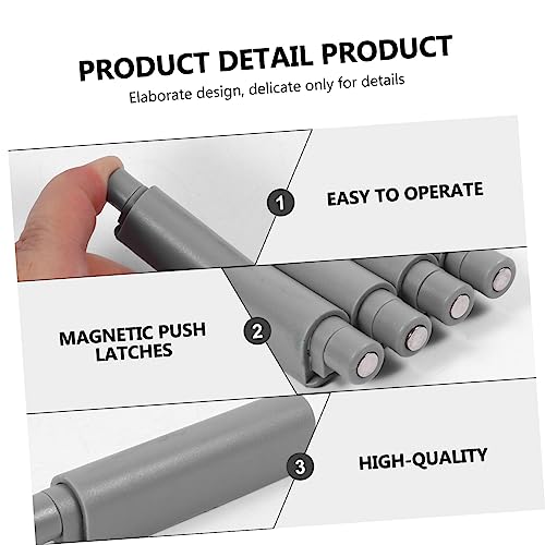 Loquet de porte magnétique SHINEOFI pour meuble de maison et bureau